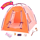 Our Generation Tent & Camping Set for 18-inch Dolls All Night Campsite - Colorland Toys